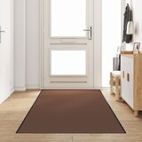 vidaXL Predpražnik Rjav, Črn Polipropilen 350 x 120 x 0.9 cm u
