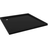vidaXL Četvrtasta tuš-kada ABS crna 80 x 80 cm | shoptok.hr
