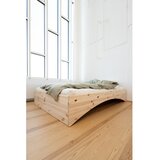 Karup Design Zakonska postelja iz masivnega bora brez vzglavja 140x200 cm v naravni barvi Orbit – | Shoptok.si