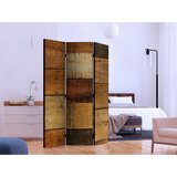 Artgeist Paravan Wooden Patterns, 3-Delni, Dvostranski | Shoptok.si