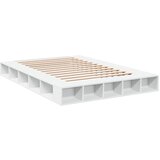  The Living Store Posteljni okvir bel 160x200 cm inženirski les - Posteljni Okvir, (21450830) | Shoptok.si