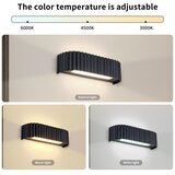 Brilagi LED Zidno svetlo FALCON MODERN LED/10W/230V 30 cm 3000/4500/6000K crna | Eponuda.com