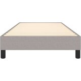  Box spring posteljni okvir svetlo siv 90x200 cm blago, (20737041) | Shoptok.si