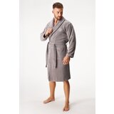 MEN-A Topli pamučni ogrtač Terry dugi Cijene