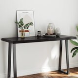 vidaXL Stolna ploča tamnosmeđa 140x60x(2-6) cm obrađena hrastovina | shoptok.hr