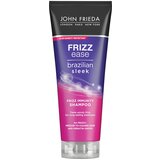 John Frieda Frizz Ease Brazilian Sleek 250 ml šampon neukrotljivi in poškodovani lasje za ženske | Shoptok.si