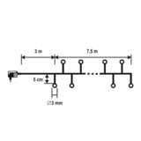 Home Dekorativna razsvetljava, LED svetlobni niz - LC 768/WH | Shoptok.si
