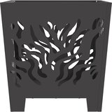  Kamin Crna 40 x 40 x 40 cm Čelik | shoptok.hr