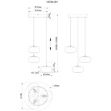 Globo VISEČA LED-SVETILKA QUINTARA //3000 K/230 V/ | Shoptok.si