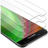 Cadorabo 3x Oklepna folija, združljiva z Samsung Galaxy J7 2017 - Zaščitna folija v visoka prosojnost - 3-pack Kaljeno zaščitno steklo za zaslone s trdoto 9H in združljivostjo s 3D dotikom, (20548882) | Shoptok.si