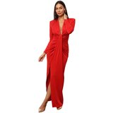 La Modeuse Dolge obleke 72094_P169410 Rdeča | Shoptok.si