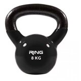 Ring Sport Ring metal+vinyl 8kg crni RX DB2174-8 black Kettlebell Cene