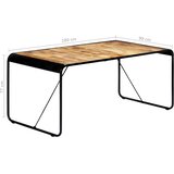  Blagovaonski stol od masivnog grubog drva manga 180x90x76 cm | Eponuda.com