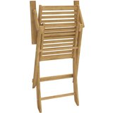  Sklopive vrtne stolice 2 kom 54,5x61,5x86,5 cm od drva bagrema | shoptok.hr