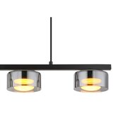 Globo 16055-3HS - led luster na sajli higgins 3xGX53/6W/230V zadimljena/crna | Eponuda.com