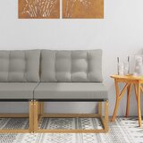  Srednja sofa za van s jastukom Bijela 79 x 83 x 73 cm čelik | shoptok.hr
