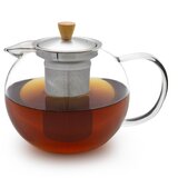 Klarstein Glaswerk Sencha, čajnik, 1,3 l, cjedilo od nehrđajućeg čelika, borosilikatno staklo, poklopac | shoptok.hr