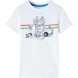  Dječja majica prljavo bijela boja 116 | shoptok.hr