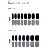 OHORA Semi Cured Gel Nail Strips N Party Night nalepke za nohte odtenek ND-041-G 1 kos | Shoptok.si