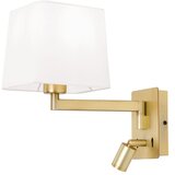 Orion wa 2-1469/1- led zidna lampa carlton 1xE27/40W/230V + LED/3W bela/zlatna | Eponuda.com