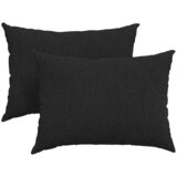  Jastučići za sofu 2 pcs Crna 70 x 50 cm tkanina | shoptok.hr
