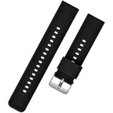 INF silikonski pašček za pametne ure xiaomi in samsung black 18 mm, (21741231) | Shoptok.si