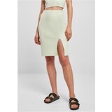 UC Curvy Women's ribbed skirt light mint | Shoptok.si