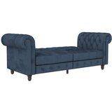 Støraa Temno modra žametna raztegljiva sedežna garnitura 236 cm Felix – | Shoptok.si