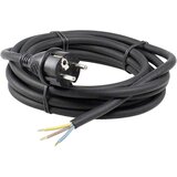 As-schwabe Priključni kabel [ varnostni vtič - kabel\, odprti konec] črni 10 m 70910, (20414294) | Shoptok.si