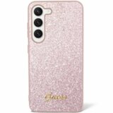  ZAŠTITNA MASKA GUESS - HARDCASE GLITTER SCRIPT GUHCS24SHGGSHP ZA SAMSUNG GALAXY S24 PINK | Eponuda.ba