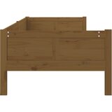  Dnevni ležaj od masivne borovine smeđa boja meda 90 x 190 cm | shoptok.hr
