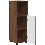  Set namještaja za kupaonicu Zidne s pohranom 3 pcs Smeđi hrast | shoptok.hr