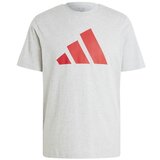 Adidas Majice s kratkimi rokavi Pwr 3 T Siva Cene