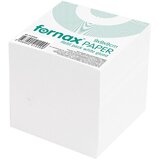  Papir za kocku 9x9x9 cm ljepljeni Fornax bijeli | Shoptok.si