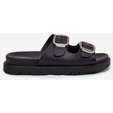 Boto Women's Sandals With Buckles On Platform Black Elamas | Shoptok.si