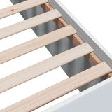 vidaXL Okvir za krevet bijeli 75x190 cm konstruirano drvo | shoptok.hr