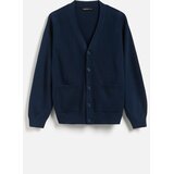 Reserved Pamučna vesta - mornarsko plava | shoptok.hr