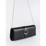 Shelvt Black small women's handbag with silver buckle Cijene