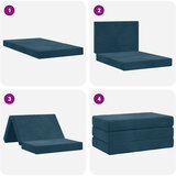 SOFA na razvlačenje 80 x 67 x 45 cm Plava | Eponuda.com