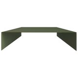 Profil za rubove vrta 2 kom. 100 x 20 x 5 cm Čelik - Maslinastozelena 100 x 20 x 5 cm 2 | shoptok.hr