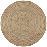 vidaXL Preproga iz pletene jute 90 cm okrogla Cene