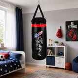  Children's Punching Bag Exercise Set MUAY THAI Gloves 65x22cm L | Shoptok.si