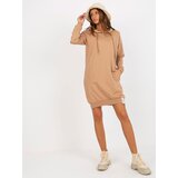 RELEVANCE Tunic-RV-TU-8356.90-camel | Shoptok.si