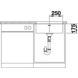 Blanco podgradna sudopera supra 500-U 500x400/17.5 mm | ePonuda.com