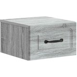  Stenski nočni omarici s predalom Siva Sonoma 34,5 x 33 x 20 cm, (5000233636) | Shoptok.si