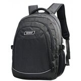 Target Školski ruksak 4 Zip Melange Black | shoptok.hr