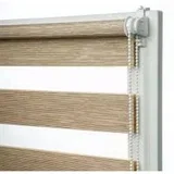 Roletna duo-rolo 90x220 svijetlo smeđa