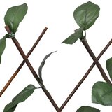  Rešetkaste ograde od vrbe 5 kom s umjetnim lišćem 180 x 60 cm | shoptok.hr