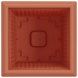  Kvadratna saksija za cvijeće 24 pcs Crvena cigla - Crvena cigla 33 x 33 x 26 cm 24 | shoptok.hr