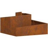 vidaXL sadilica 80x80x50 cm čelik otporan na vremenske uvjete | shoptok.hr